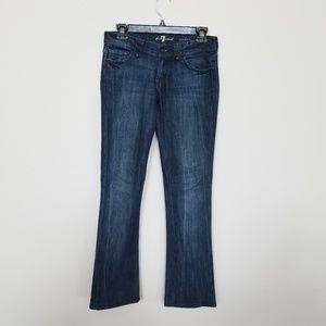7 For All Mankind Soho Low Rise Rocker Size 26